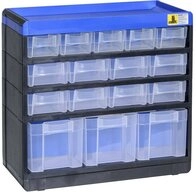 Allit Aufbewahrungsbox Allit 464600 Kleinteilmagazin VarioPlus Pro 29/32 (B x H x T)