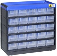 Allit Aufbewahrungsbox Allit 464620 Kleinteilmagazin VarioPlus Pro 29/50 (B x H...