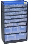 Allit Aufbewahrungsbox Allit 464650 Kleinteilmagazin VarioPlus Pro 53/60 (B x H...