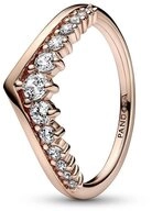 Pandora Fingerring Wishbone Ring f&uuml;r Damen von PANDORA, ros&eacute; mit Zirkonia