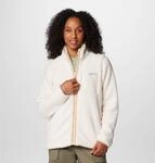 Fleecejacke COLUMBIA "West Bend Full Zip II", Damen, Gr. XL, wei&szlig; (chalk),