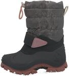 Snowboots LURCHI "Fjonna", M&auml;dchen, Gr. 25, grau (grau, rosa), Synthetik,...