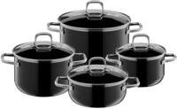 Silit Topf-Set Silit Silargan&reg; Elegance Topf-Set, 4-teilig, Black, Silargan