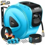 MASKO Hochdruckschlauch, Aufroller Automatik Druckluftschlauch Trommel 1/4...