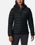 Daunenjacke COLUMBIA "Lake 22 II Down Hooded Jacket", Damen, Gr. XL, schwarz, Web,