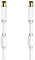 Hama Antennenkabel 10m mit Koax-Stecker, 100 dB, vergoldet, dreifach Audio- &