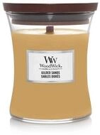 Woodwick Duftkerze Gilded Sands Duftkerze mit h&ouml;lzernem Docht 275g