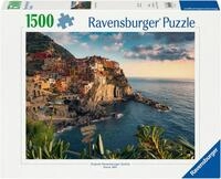 Ravensburger Puzzle Blick auf Cinque Terre, 1500 Puzzleteile, Made in Germany