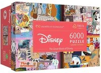 Trefl Puzzle The Great Book of Disney 6000 Teile Puzzle, 6000 Puzzleteile, Made...
