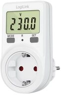 LogiLink Energiekostenmessger&auml;t EM0002B Stromverbrauchsmesser f&uuml;r Steckdose...