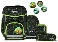ergobag Schulranzen Cubo (5tlg., inkl. Sportbeutel, Federm&auml;ppchen,