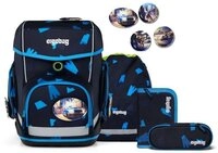 ergobag Schulranzen Cubo (5tlg., inkl. Sportbeutel, Federm&auml;ppchen,