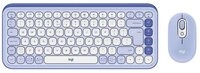 Logitech Logitech POP ICON COMBO Tastatur- und Maus-Set