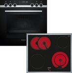 SIEMENS Elektro-Herd-Set iQ500 HE578GBS3, mit Auszug nachr&uuml;stbar,...