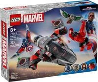 LEGO&reg; LEGO&reg; Super Heroes 76292 Showdown zwischen Captain America und Red Hul