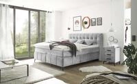 ED EXCITING DESIGN Boxspringbett Oregon 180x200 inkl. Topper und Duo-Matratze