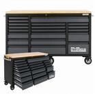 TRUTZHOLM Werkstattwagen Deluxe XXL Anthrazit unbest&uuml;ckt 160 x 91 cm 20...