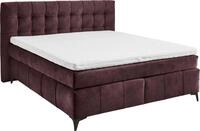ED EXCITING DESIGN Boxspringbett Oregon, inkl. Duo-Matratze - Kokosmatte,