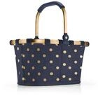 REISENTHEL&reg; Einkaufskorb, Carrybag XS Metallic Dots blue 5 Liter