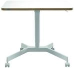 LEITZ Schreibtisch Sitz-/Stehtisch Ergo 65360001 wei&szlig;