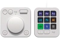 Logitech Logitech MX Creative Console Tastatur Bluetooth/USB Grau...
