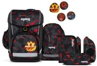 ergobag Schulranzen Cubo Light (5tlg., inkl. Federm&auml;ppchen, Schlamperrolle,
