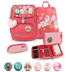 Belmil Schulranzen Comfy Plus Schulranzen-Set 5-tlg