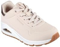 Sneaker SKECHERS "UNO GOLDEN AIR", Damen, Gr. 36, beige, Lederimitat, Schuhe Sneaker,