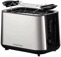 RUSSELL HOBBS Toaster Heaton 27390-56 Edelstahl, 2 Schlitze, f&uuml;r 2 Scheiben