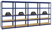 PROREGAL&reg; Schwerlastregal MegaDeal Garagenregal Kellerregal Steckregal...