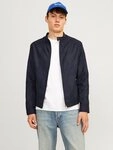 Jack & Jones Lederimitatjacke JJEDYLAN CLEAN JACKET NOOS mit Bandkargen