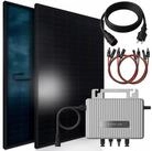 SUNNIVA Balkonkraftwerk 920W BIFAZIAL FULLBLACK komplett Steckdose, (Ecoflow...