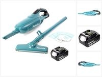 Makita Akku-Handstaubsauger DCL 182 M1 Akku Staubsauger 18 V + 1x Akku 4,0 Ah -...