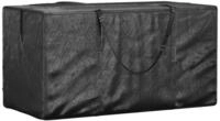 vidaXL Gartenm&ouml;bel-Schutzh&uuml;lle 150 x 75 x 75 cm Weihnachtsbaumtasche Schwarz