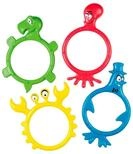 Beco Tauchset BECO Tauchring-Set Tauchmonster, &oslash; 10 cm, 4-tlg.