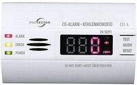 Protector CO-Gasmelder mit LED-Anzeige, Kohlenmonoxid-Melder 15022 Gasmelder