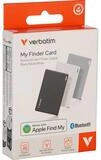 Verbatim 1x3 My Finder Card BT schw.silb.wei&szlig; MYFCR-03BSW GPS-Tracker
