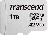 Transcend USD300S microSD-Karte TS1TUSD300S-A Speicherkarte (inkl. SD-Adapter)