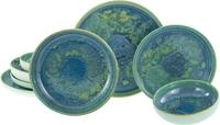 CreaTable Teller-Set Yuki, Teller Set 8-tlg (8-tlg), 2 Personen, Steinzeug,...