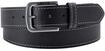 Lederg&uuml;rtel LEVI'S "LOIRE", Damen, Gr. 80, schwarz, Rindsleder, unifarben, G&uuml;rtel