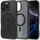 Spigen Handyh&uuml;lle Ultra Hybrid Magnetfunktion Kompatibel mit iPhone 16 Pro Schwarz