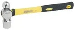 KS Tools Hammer, Edelstahl Schlosserhammer mit Fiberglasstiel, 680g