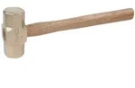 KS Tools Hammer BRONZEplus, Minenhammer 1000 g, mit Hickorystiel