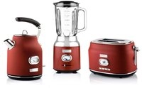 Westinghouse Toaster Retro Früstücksset, 2 kurze Schlitze, für 2 Scheiben, 815 W, Westinghouse Toaster Retro Früstücksset, 2 kurze Schlitze, für 2 Scheiben, 815 W,
