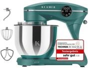 KLAMER K&uuml;chenmaschine 1800W, 6L Edelstahl-Sch&uuml;ssel, Knetmaschine mit 10