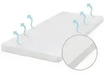 Babymatratze Pur, Babymatratze f&uuml;r Babybett, Baby Matratze, Ehrenkind, 10 cm hoch,