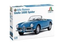 Italeri Modellbausatz Italeri 1:24 Alfa Romeo Guilia 1600 Spider Plastik