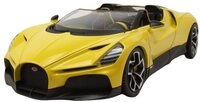 Bburago Modellauto Bugatti W16 Mistral gelb, Ma&szlig;stab 1:18