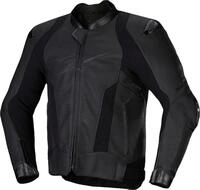 Alpinestars Motorradjacke Missile V3 Motorrad Lederjacke herausnehmbares...