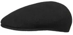 Kangol Flat Cap (1-St) Schieberm&uuml;tze mit Schirm schwarz M (56-57 cm)